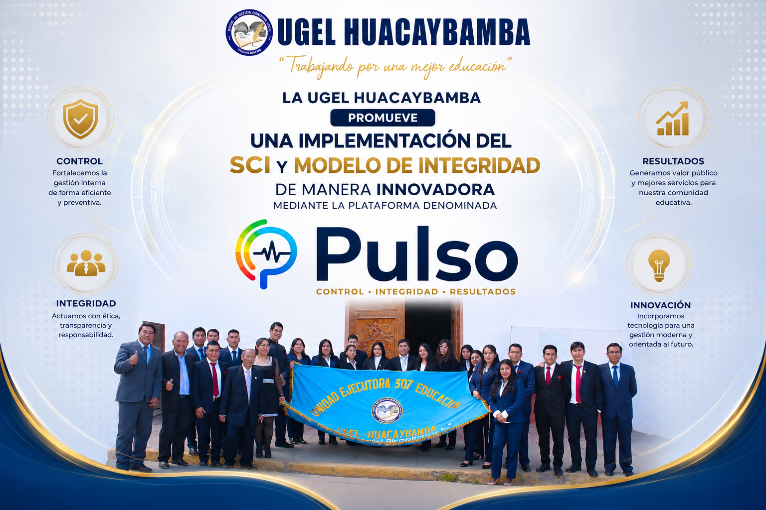 UGEL Huacaybamba impulsa una gestión innovadora mediante la plataforma PULSO